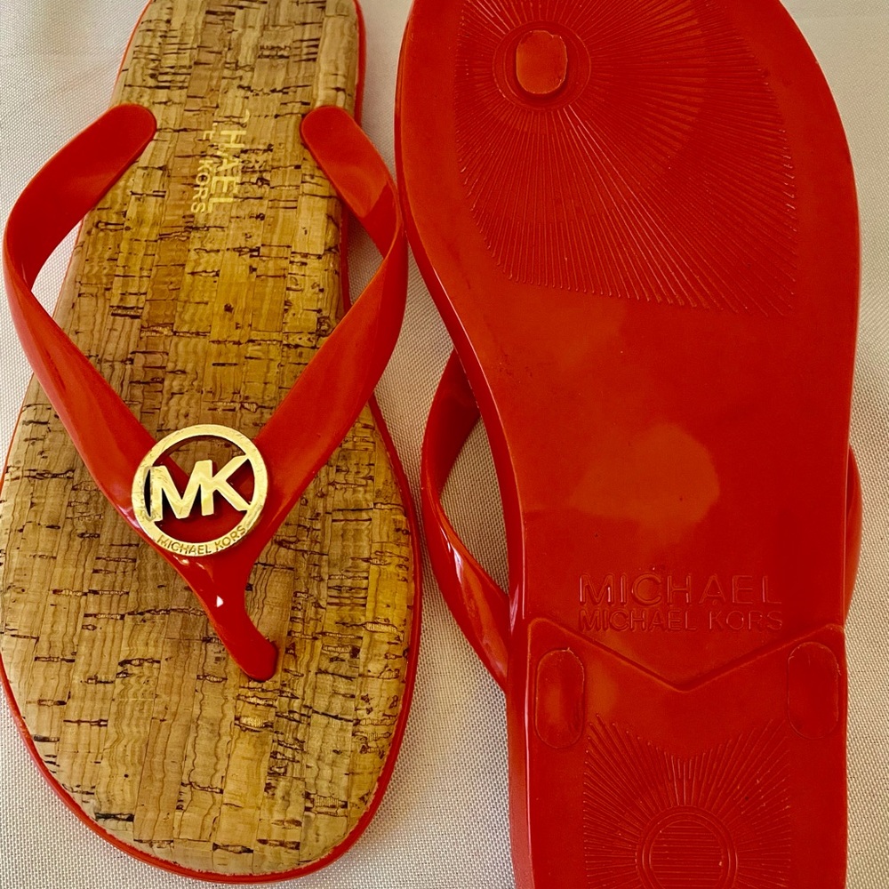 Micheal Kors Jet Set Jelly Sandal / Flip Flops
